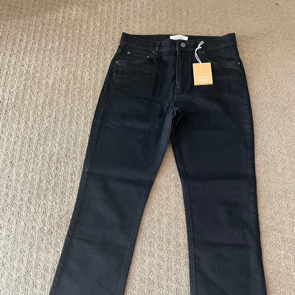 Women’s reformation jeans Liza size 28